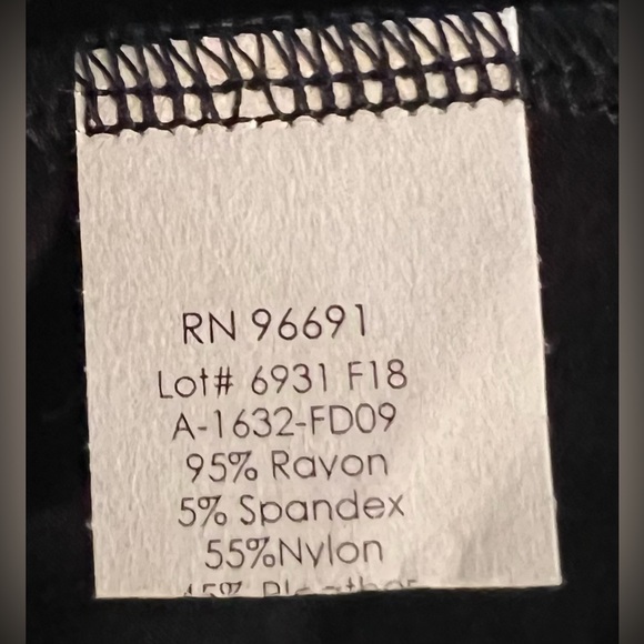 🤩 NEW ITEM! Analili Irma Ruched Tunic Dress Black Asymmetrical Midi Knee Length - Picture 12 of 13